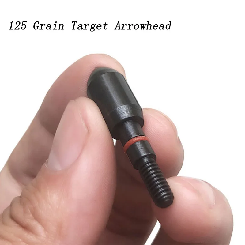 12 шт. стрельба из лука 125 зернистость Броудхед мишень наконечники стрел для