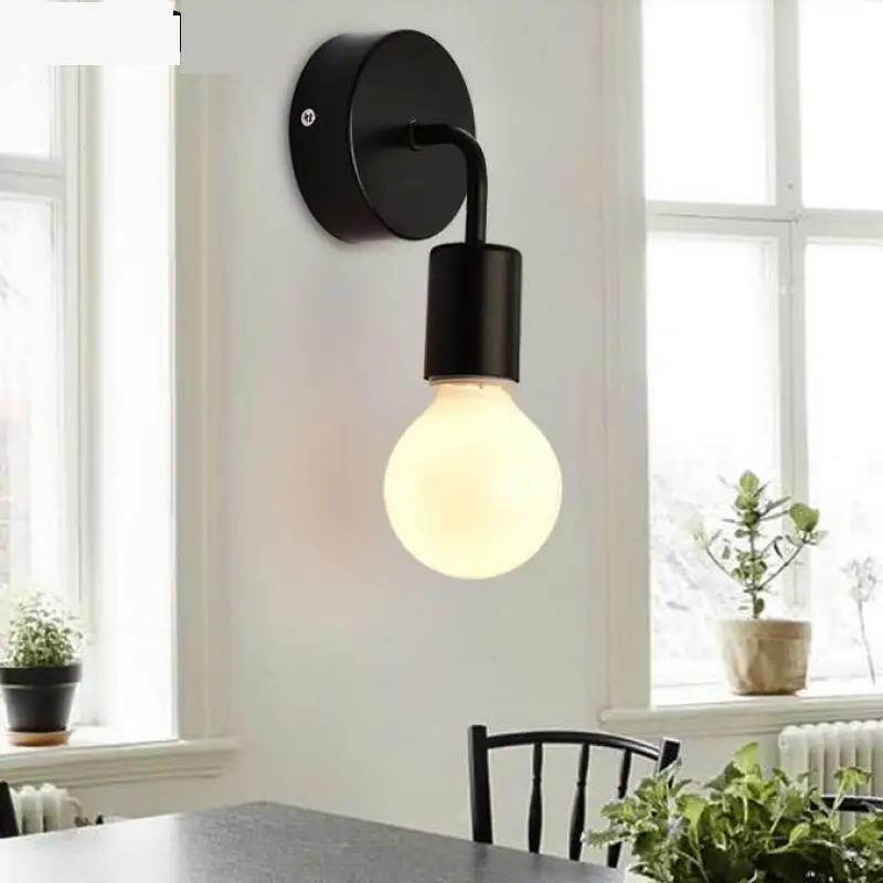 Лофт современный настенный светильник американский простой гладить Настенные