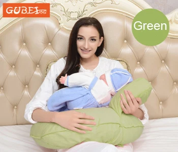 Green Многофункциональная Съемная подушка для кормления грудного вскармливания, детская подушка Boppy для ползания, сидя, обучающая подушка - Цвет: Green
