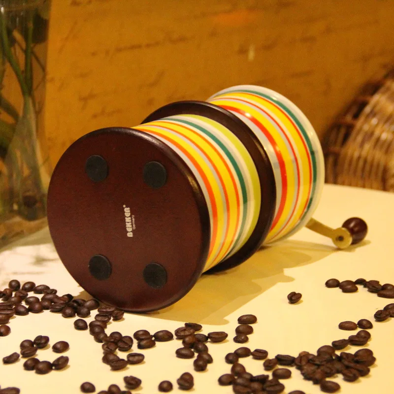 Ретро ручные мельницы Керамическая ручная кофемолка бытовая шлифовальная