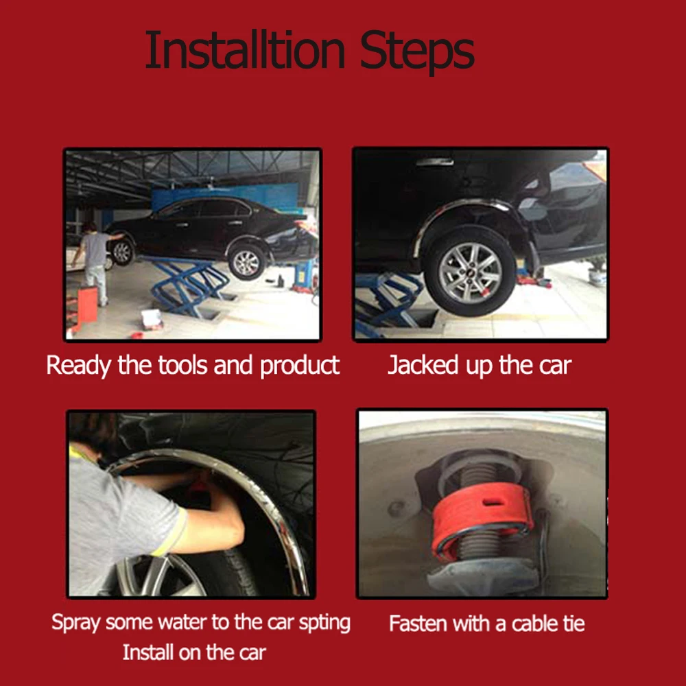 Автомобильные амортизаторы TPUAMT универсальные Пружинные баферы для