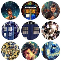 doctor who icons pins badge decoration brooches metal badges for clothes backpack decoration