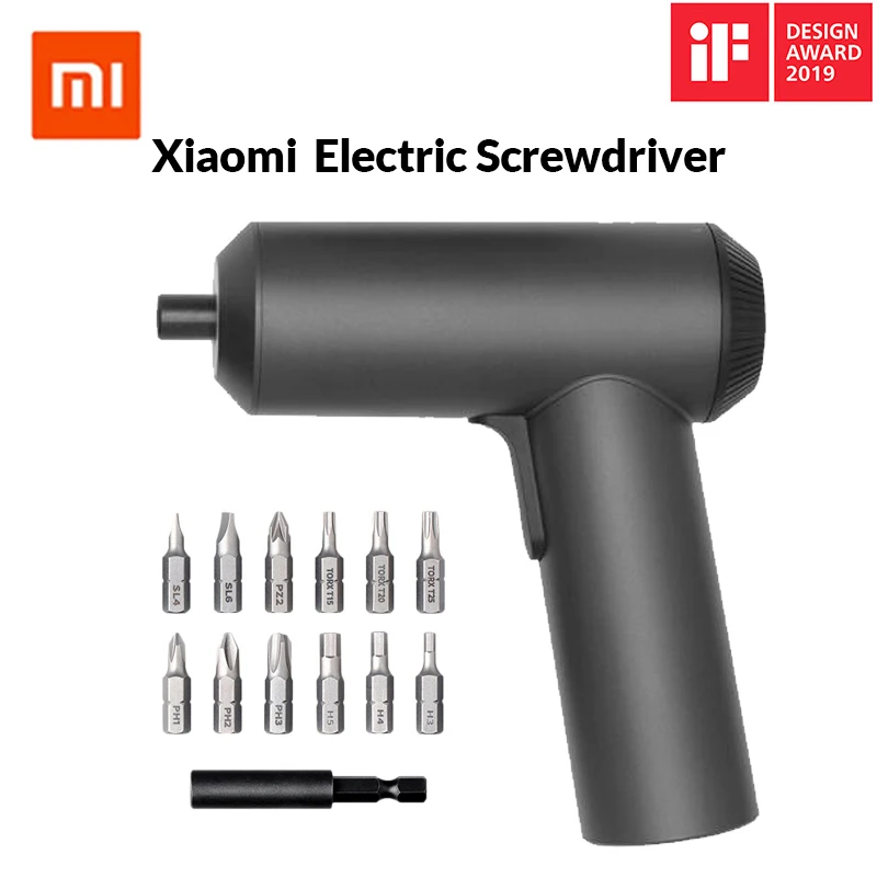 В наличии Xiaomi Mijia беспроводной дизайн электрическая отвертка Мини Портативный 2000