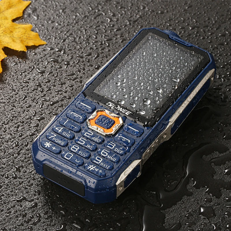 Фонарик VTRETU T19 экран мобильный телефон дюйма поддержка трех SIM карт аккумулятор 2 8