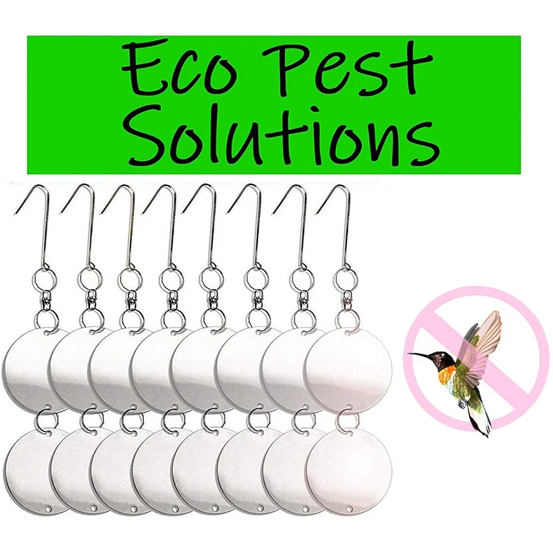 Отражающие отпугивающие диски для птиц 16 шт./компл. отражающее подвесное