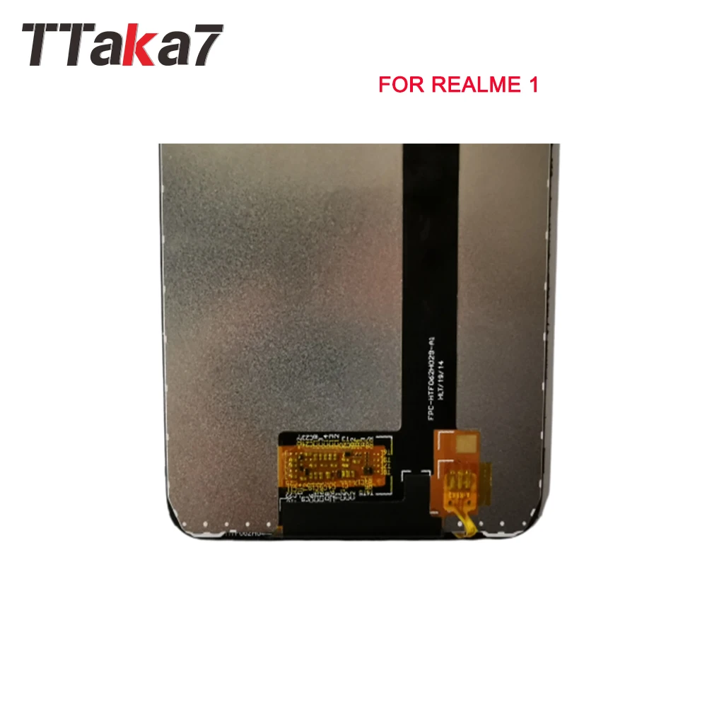 Для Realme 1 полный ЖК-дисплей кодирующий преобразователь сенсорного экрана в сборе