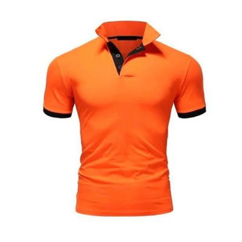

Men's polo shirt casual short-sleeved fashion men's business summer fine men's clothing high quality