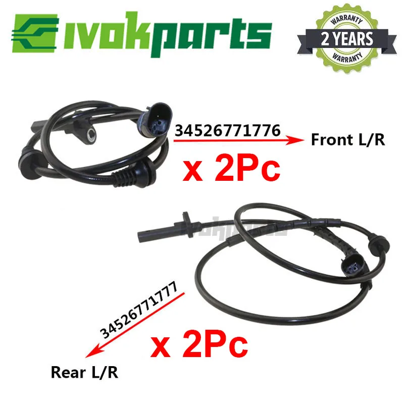 4 шт. датчик скорости колеса BMW X5 E70 F15 M F85 X6 E71 E72 F16 F86 34526771776 34526771777 | Автомобили и