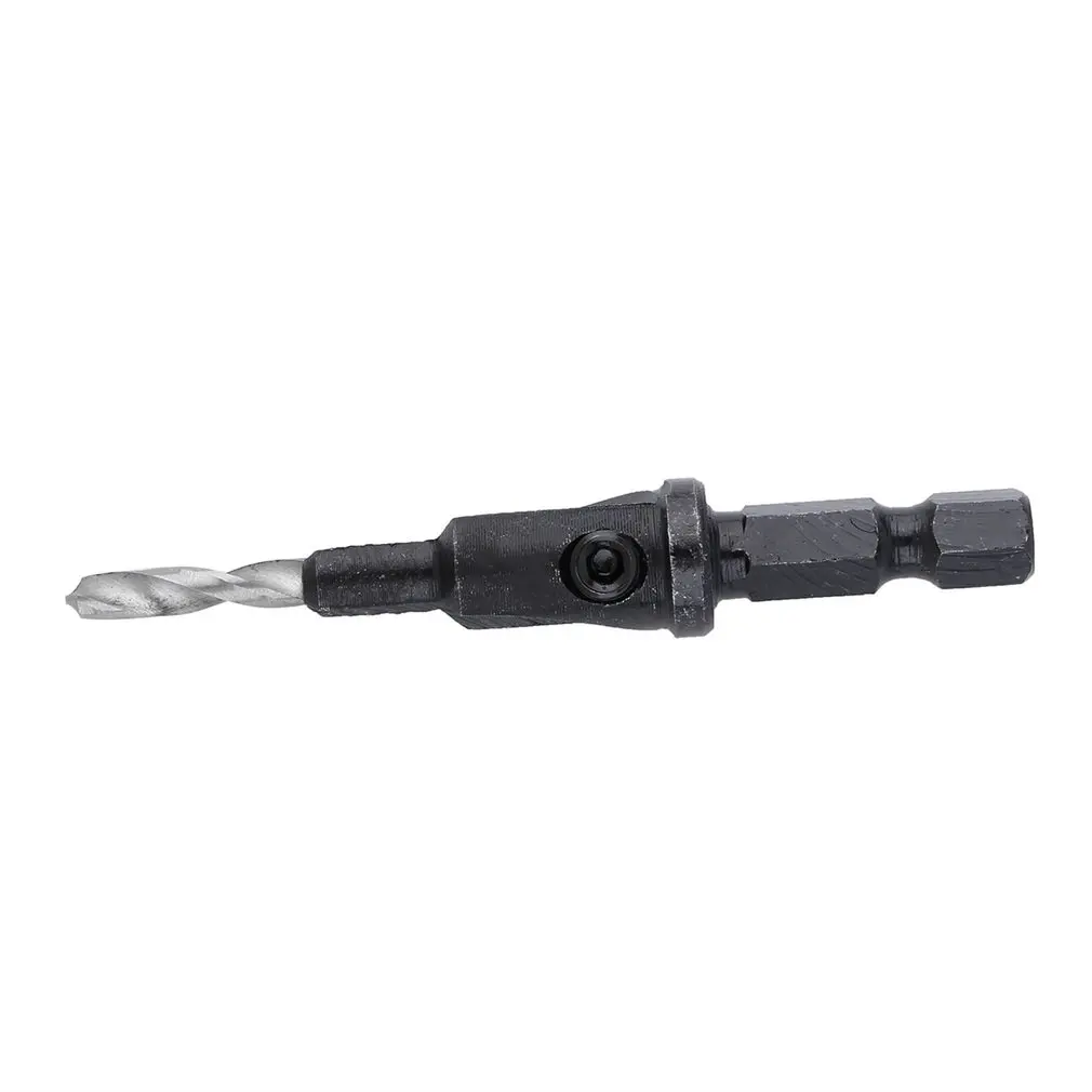 Hot Worldwide 4 pcs HSS Countersink Drill Bits + 1 1/4 Quick Change Hole Hex Shank Screw | Инструменты