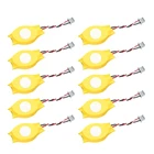 10 шт. новый ноутбук BIOS CMOS материнская плата для ноутбука ПК PLC 3 в CR2032 2032 литий-ионная батарея с 3 Проводами 3-контактный кабель