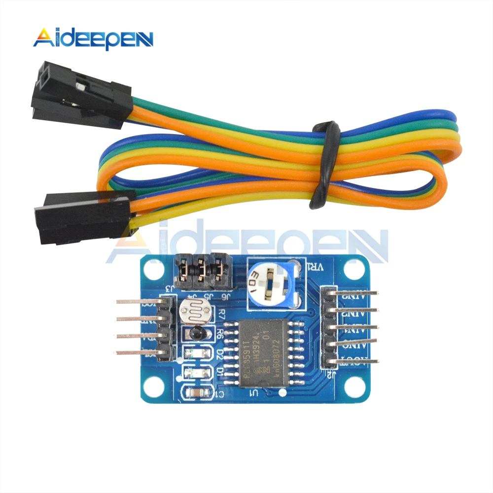 Модуль преобразователя PCF8591 AD/DA преобразователь из аналогового в цифрового