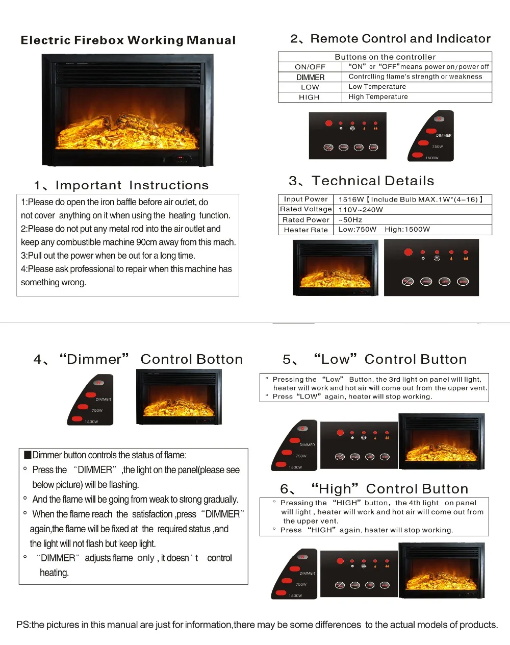 Электрический камин вставка firebox горелка светодиодный оптический искусственные украшения пламени