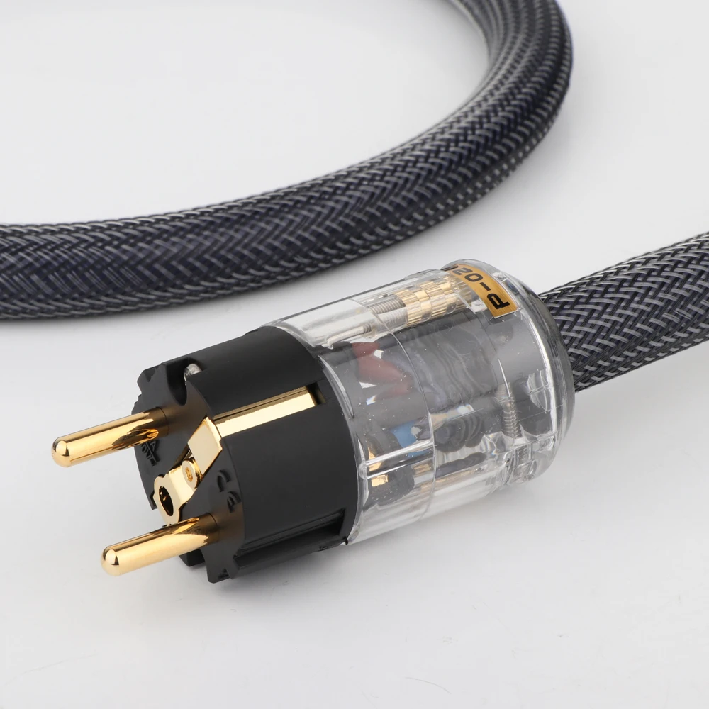 Hi-End 4 Square Hifi Audio EU/US кабель питания из чистой меди | Электроника