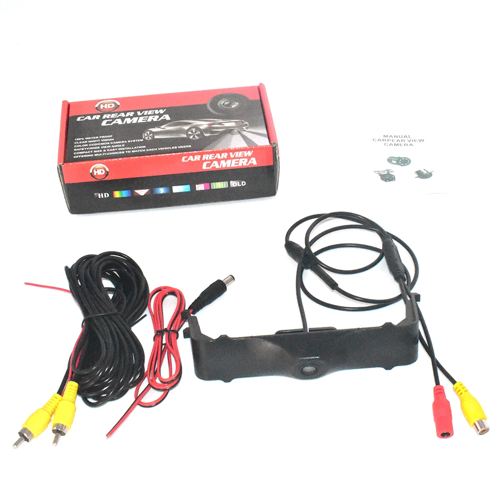 ZJCGO Автомобильная камера с логотипом Переднего Вида для парковки ночное видение