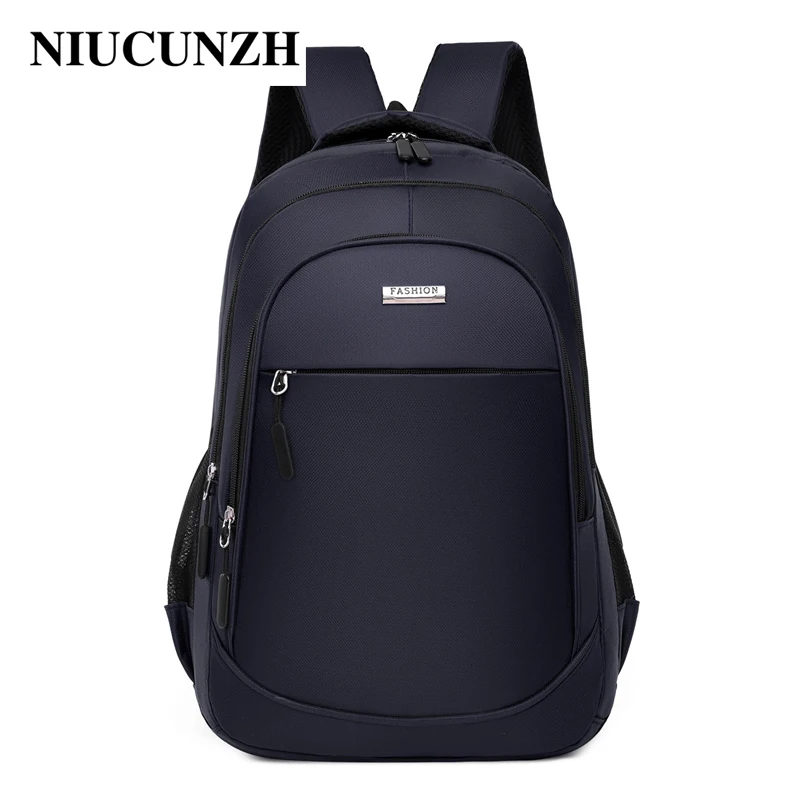 NIUCUNZH Men Backpack New Large Capacity Simple Youth Oxford Cloth Backbag Durable Universal Daily Computer Bag 51 for Lamen