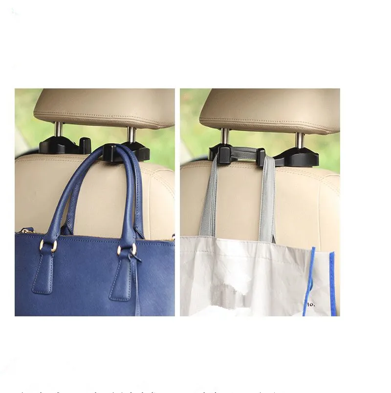 2 шт. автомобильный Стайлинг крючок для автомобильного сиденья Сумки Портативный