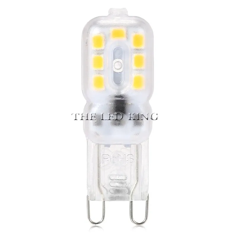 Мини G4 G9 светодиодный светильник 3 Вт 5 AC 220V DC 12V светодиодные лампы SMD2835 Точечный