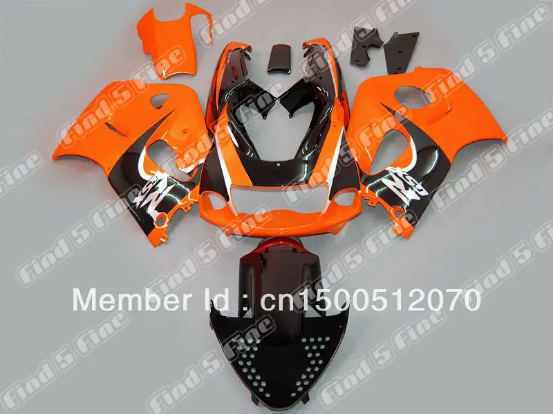 

orange black silver for GSXR600 GSXR750 96 97 98 99 00 GSX-R600 GSX-R750 96-00 GSXR 600 750 1996 1997 1998 1999 2000 fairing kit
