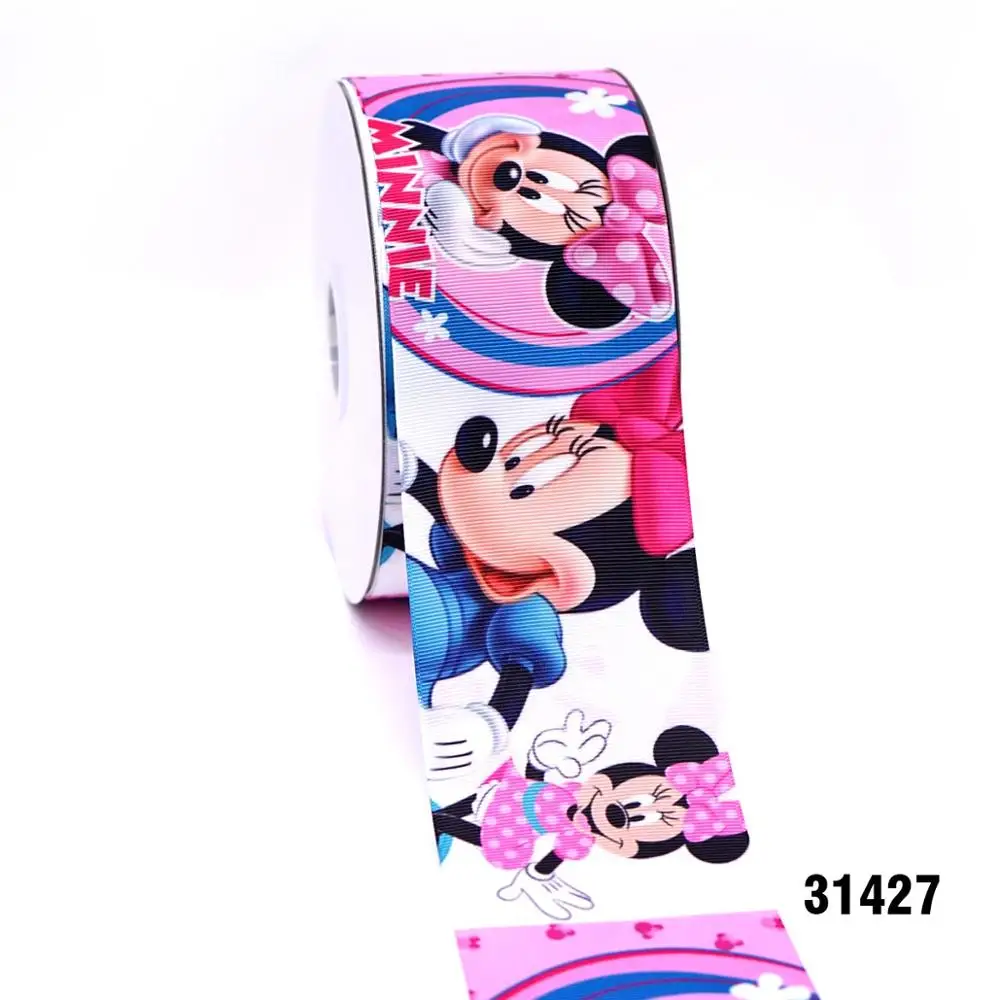 50 ярдов мультфильм напечатанный grosgrain ленты 30885