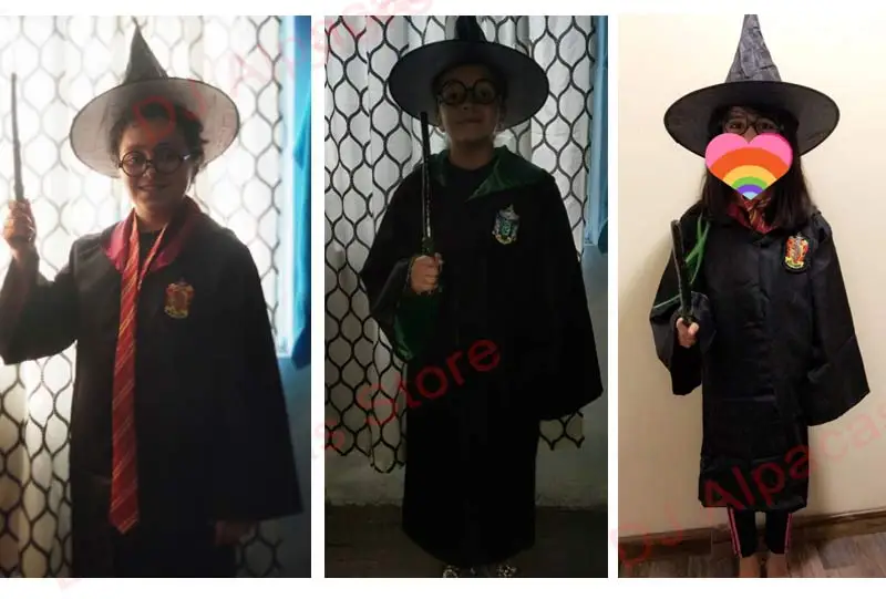 Косплей Костюм Гриффиндора ожерелье Поттер Haloween костюмы Гермионы школьная форма Ravenclaw Hufflepuff Слизерин халат шарф