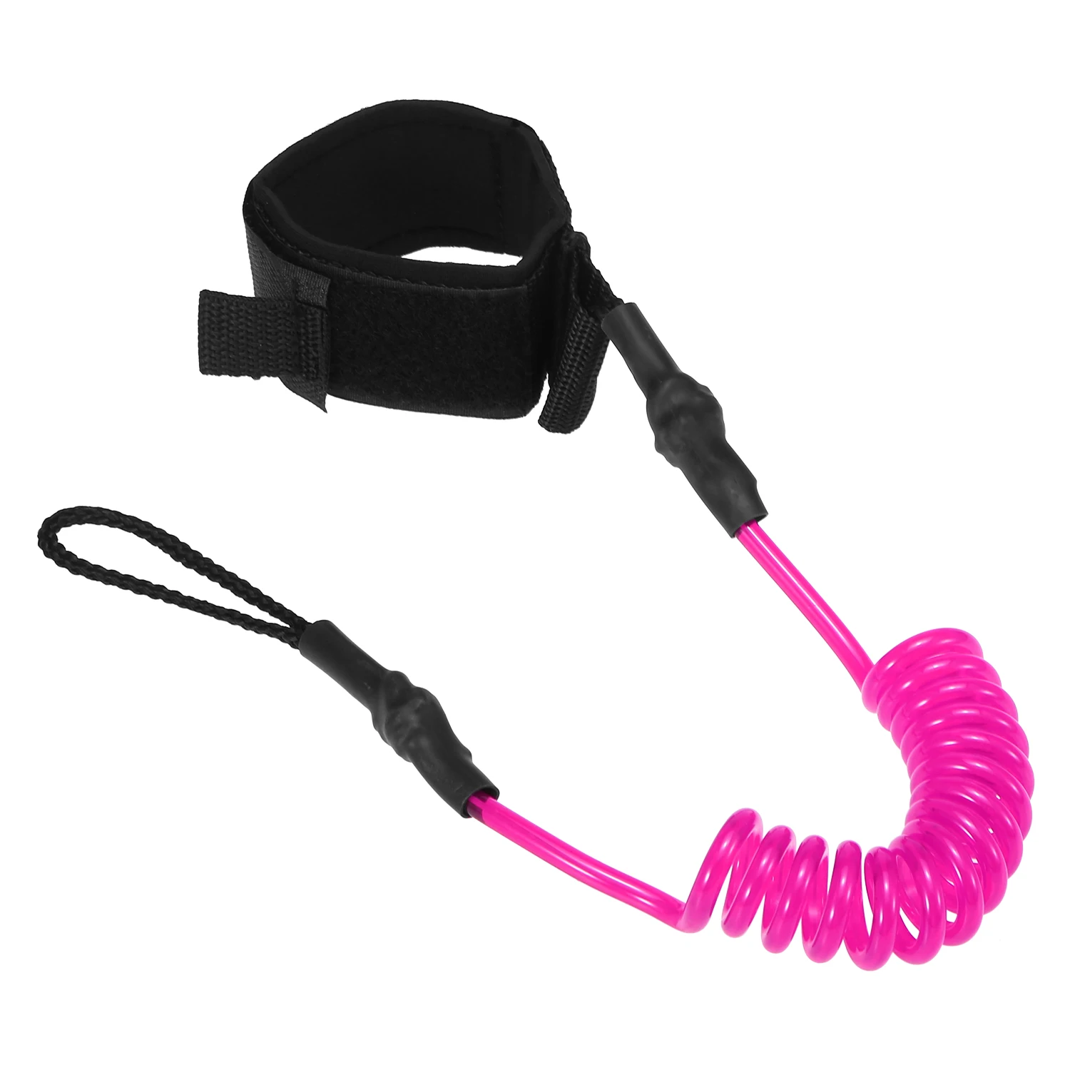 4 фута поводок на лодыжку для серфинга эластичная спиральная подставка весла