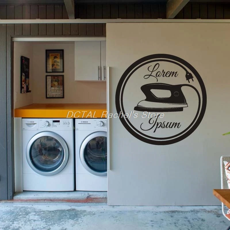 Laundry Room Decor - Laundry Door Decal - Laundry Wall Decals- Laundry Door Vinyl -Laundry Sign - Laundry Wall Decor