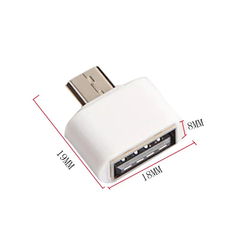 Заводская цена новый универсальный мини микро-USB 2 0 OTG адаптер соединитель для