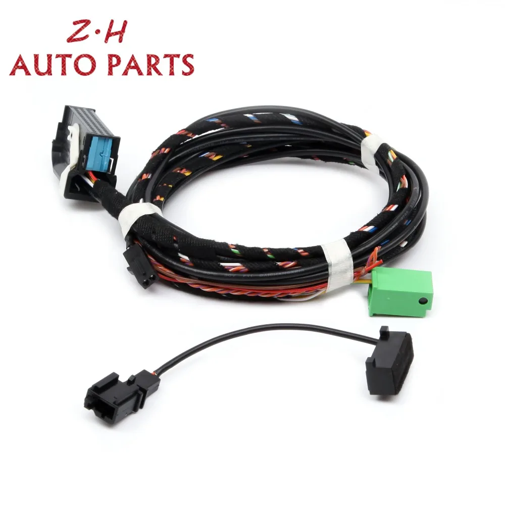 

NEW 9W2 Bluetooth Module Cable Harness Microphone Cable For VW Golf Passat B6 B7 Touran Tiguan RCD510 RNS510 CD Radio Player