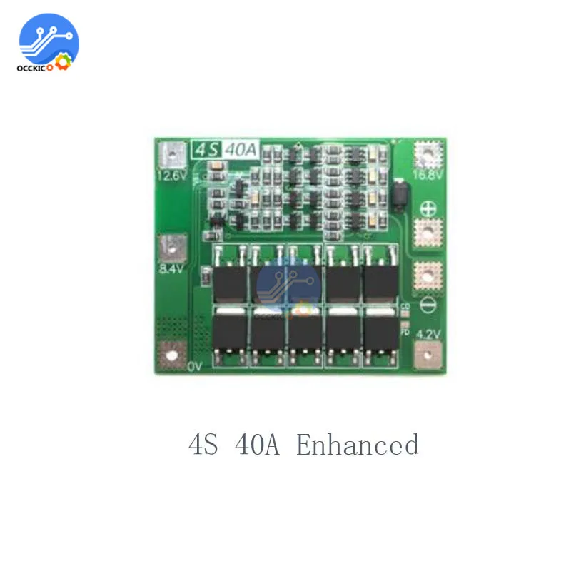 Плата зарядного устройства для литиевых батарей BMS 3S 4S 6S 8A 25A 30A 40A 60A 18650