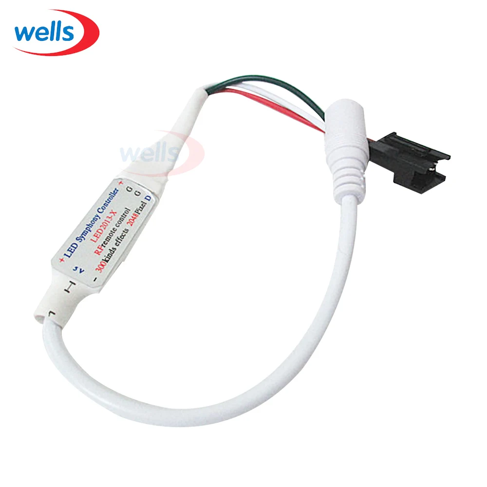 Новейший беспроводной Радиочастотный цифровой цветной светодиодный контроллер