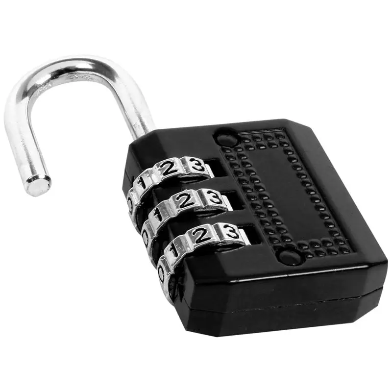 3 набора цифр комбинации замок для ноутбука сумка Toolbox чемодан дорожный багажный |