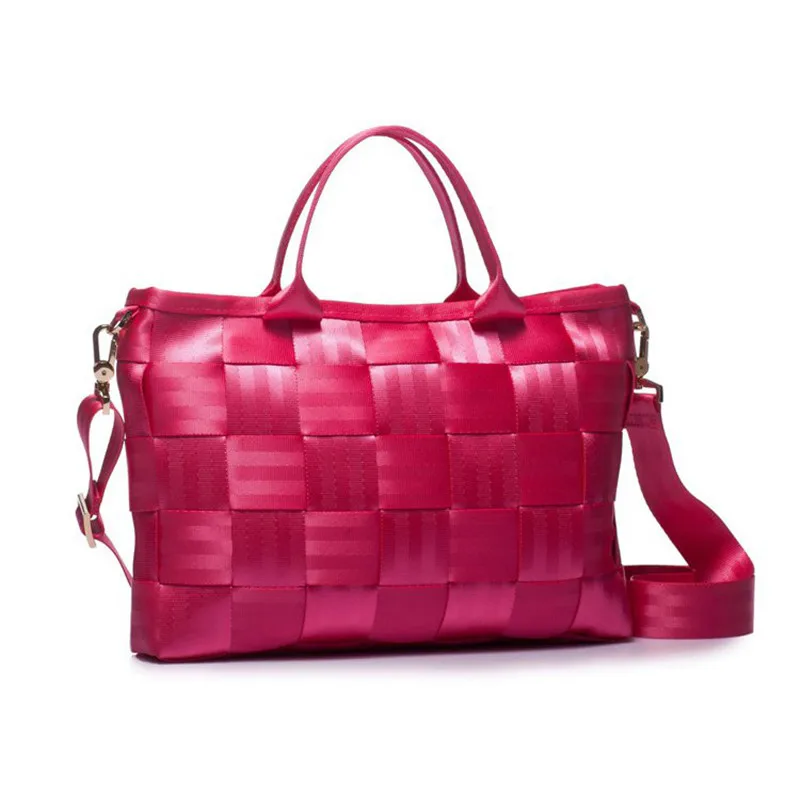 Тканые сумки в европейском и американском стиле женские Наплечные