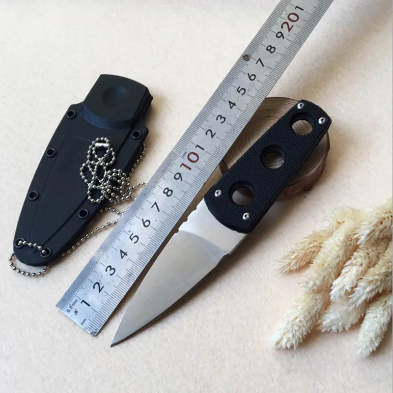 Портативное мини ожерелье с лезвием нож для фруктов кемпинга охоты выживания