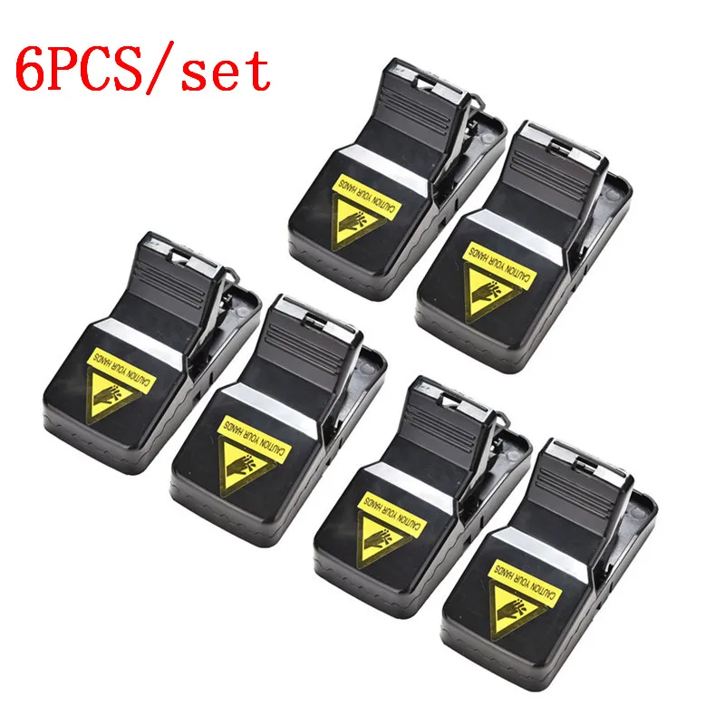 Мышь ловушки 6 шт. для ловли крыс мыши мышеловки ловушка приманка защелка