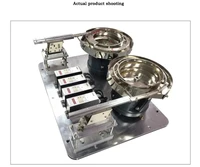 140dc precision base electromagnetic vibrating disc circular vibrating feeder disc automatic feeding machine