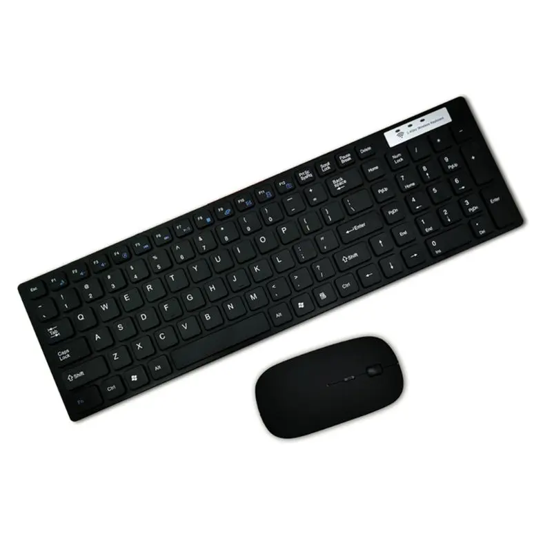 

Universal Silent Ultra-thin 2.4G Wireless Keyboard and Mouse Set for Laptop PC M17F