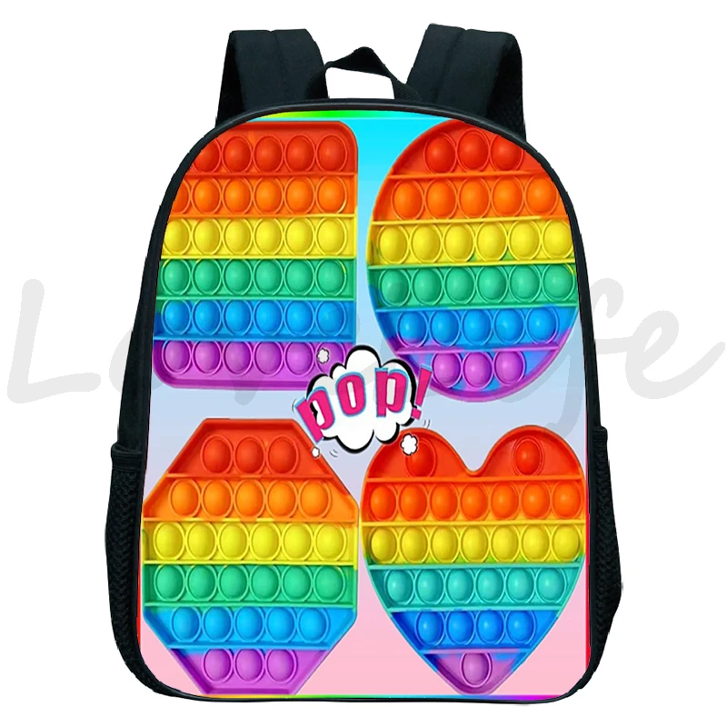 Рюкзак поп-ИТ для детского сада рюкзак с 3D рисунком Детский милый школьные сумки