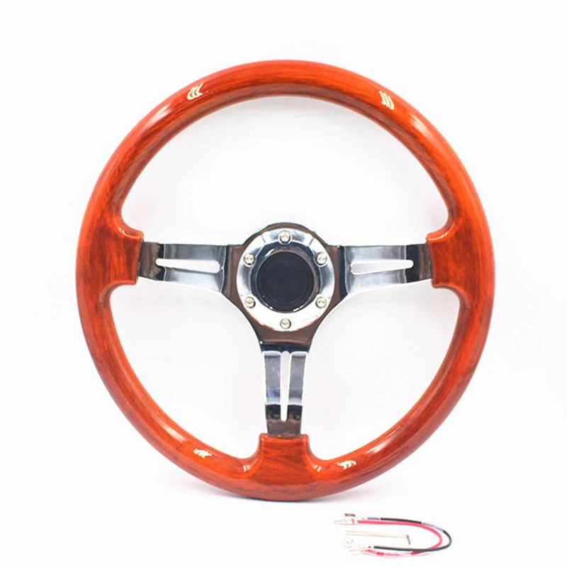 Универсальное гоночное рулевое колесо 350 мм 14 дюймов автомобильное Спортивное