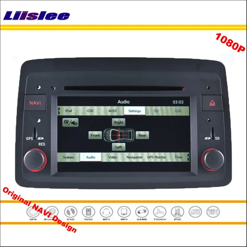 Для Fiat Panda 2004 ~ 2012 автомобильное стерео радио CD DVD плеер GPS навигация 1080P HD экранная
