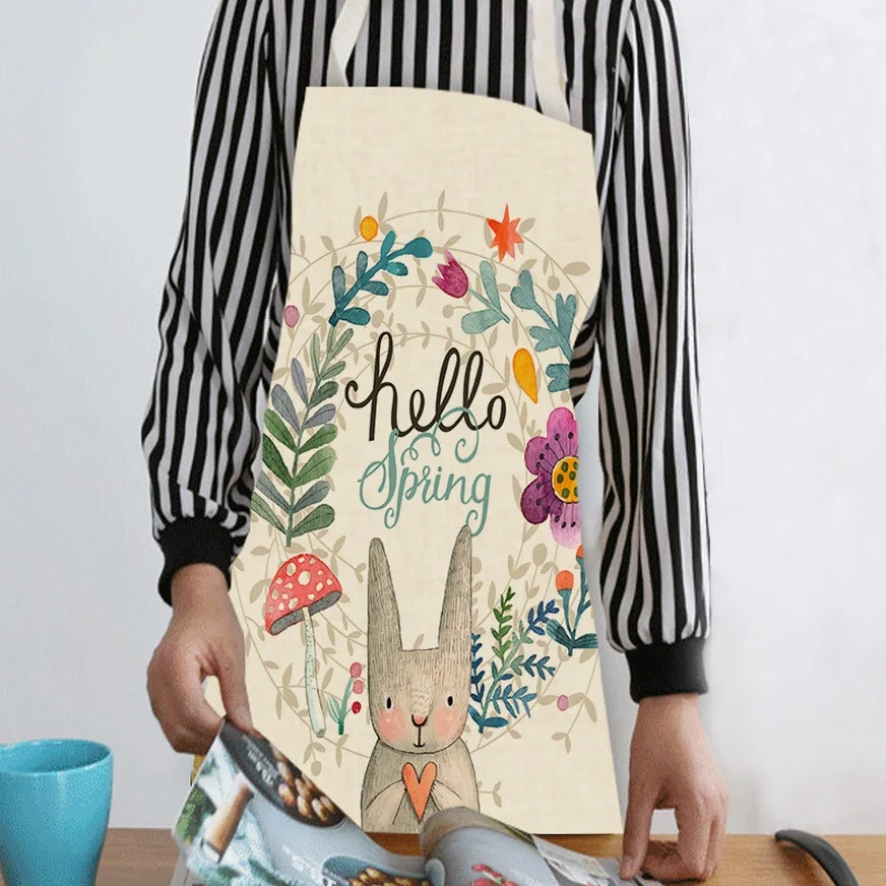 

Kids Cartoon Apron Kitchen Aprons Suitable for Home Cooking Children Painting Anti-dirty Apron