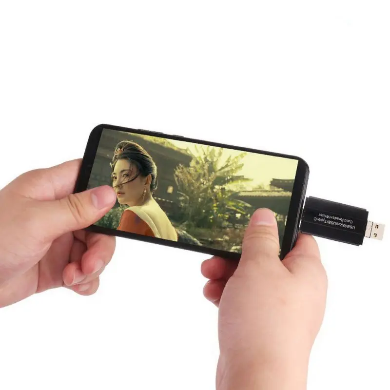 Новые дешевые все в одном устройство для чтения карт памяти MINI USB 2 0 OTG Micro SD/SDXC TF