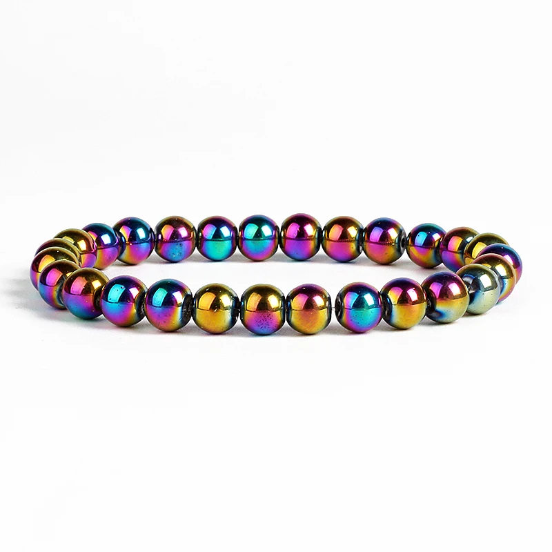 Модные браслеты из натурального камня для женщин энергетический лабрадорит