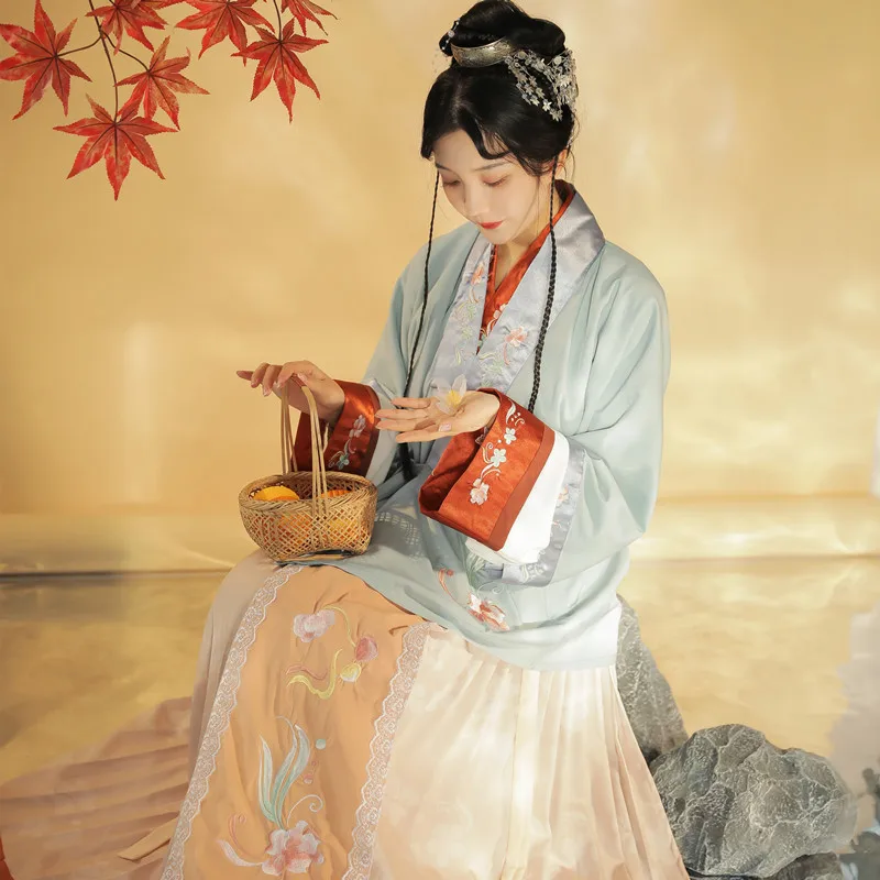 Женские Элегантные платья ханьфу в китайском стиле танцевальный костюм старой