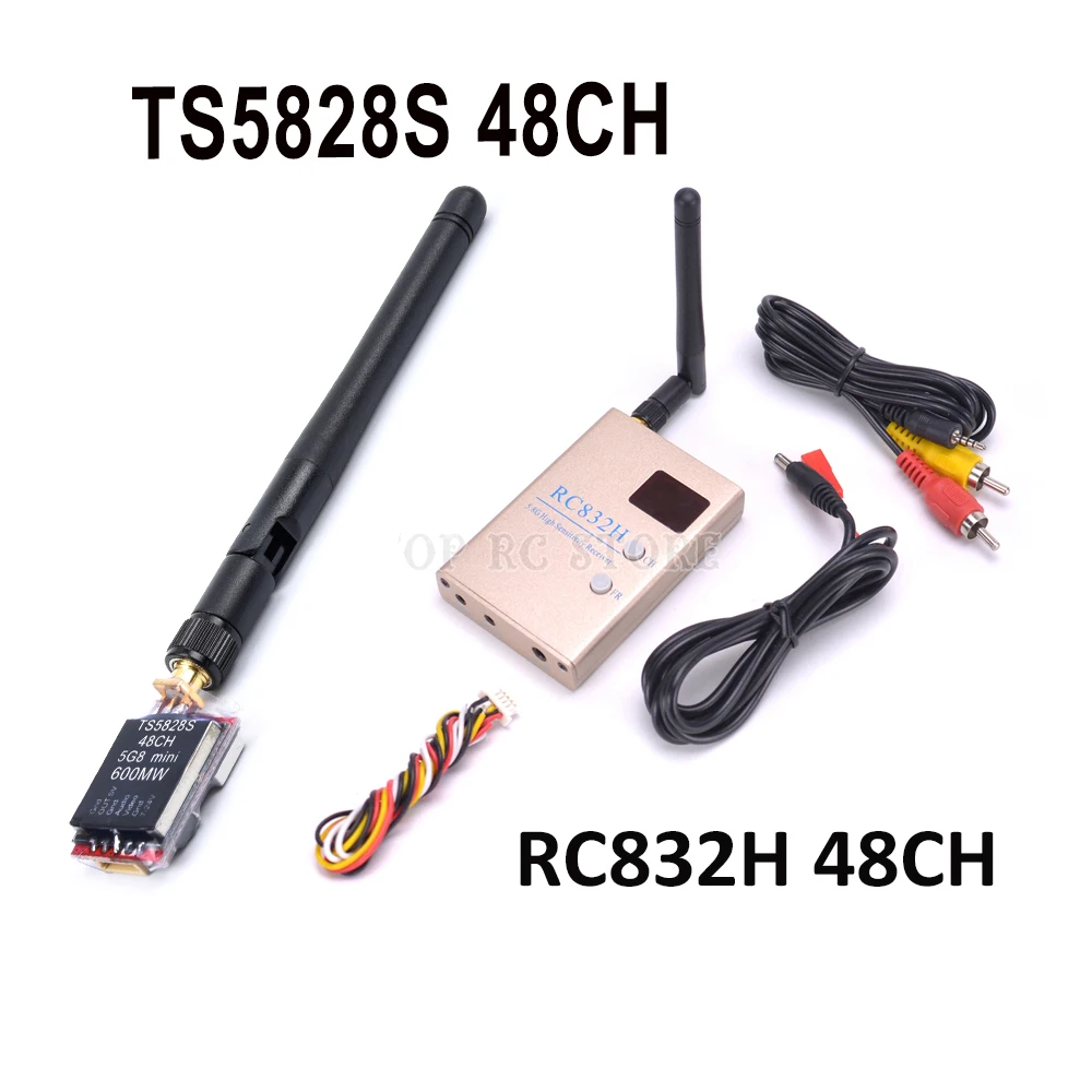 Комплект приемопередатчика RC832 RC 832 TS5828S GPV 5 8G 48CH 600mW для QAV210 Martian II 220 ZMR250 FPV