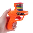 Классические детские пистолеты с летающей тарелкой, 15 мягких пуль из ЭВА, детские игрушки для уличной вечеринки, рождественские подарки 95AE