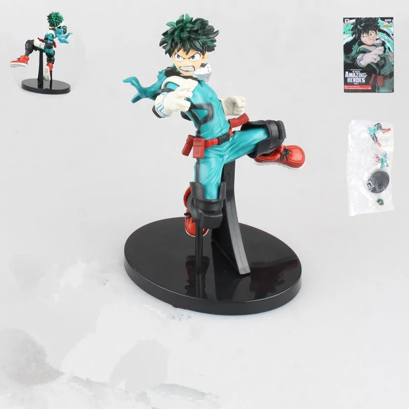 Фигурки героев аниме My Hero Academia Midoriya Izuku Vol.1 модель из ПВХ игрушки Todoroki Shoto Figma