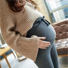 Леггинсы для беременных из хлопка с регулируемой талией Одежда для беременных брюки Ropa Mujer беременная одежда