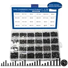 Набор мини-винтов Phillips с потайной плоской головкой M1.4 M1.7 M2, набор мини-винтов Phillips с потайной плоской головкой M1.4 M1.7 M2 M2.5 M3