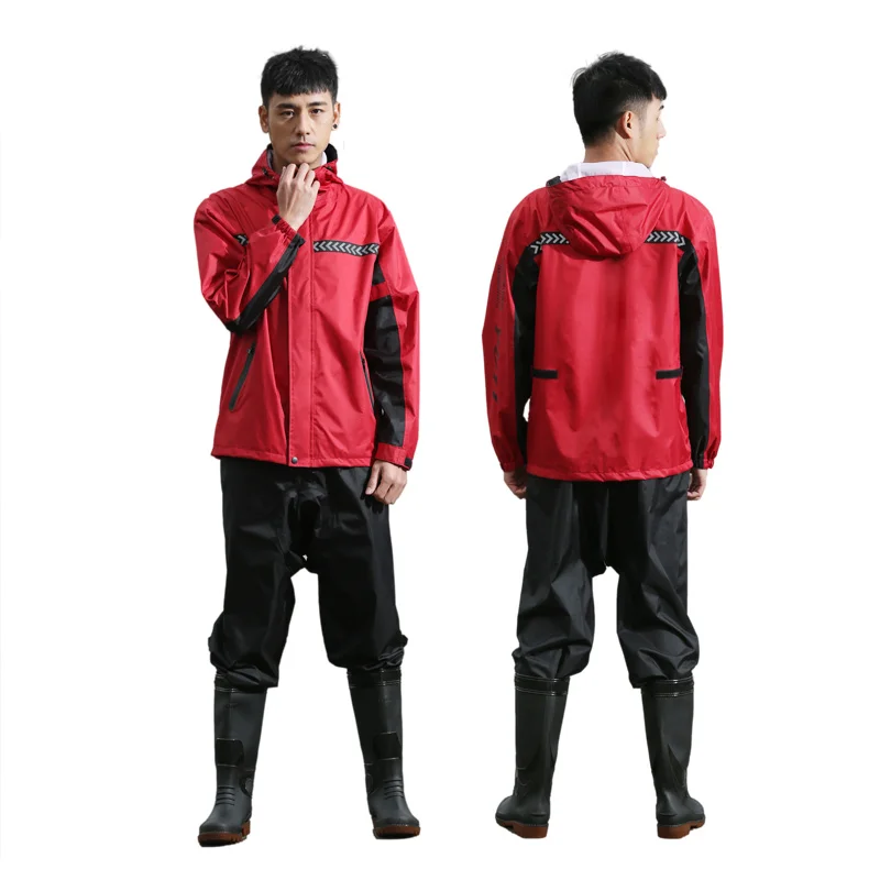 

Waterproof Nylon Jacket Raincoat Women Scooter Set Stylish Raincoat With Pants Outdoor Capa De Chuva Moto Travel Coat KK60YY