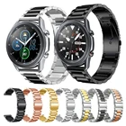 Сменный ремешок из нержавеющей стали для Samsung Galaxy Watch 3, 41 мм, 45 мм, ремешок для часов Gear S3 Classic и Frontier